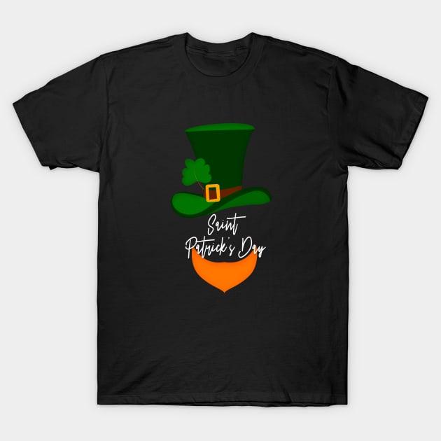 Happy St. Patrick's Day Hat Leprechaun T-Shirt by smartrocket